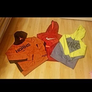 3 Boys Nike Hoodies